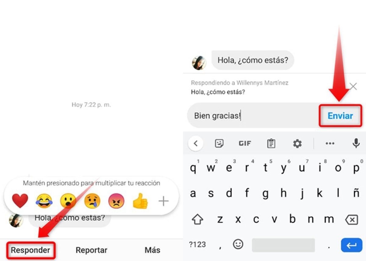 Como Responder Un Mensaje De Whatsapp En Otro Chat