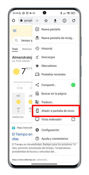 Truco de Google Chrome: crea accesos directos a tus búsquedas para abrirlas con un solo toque