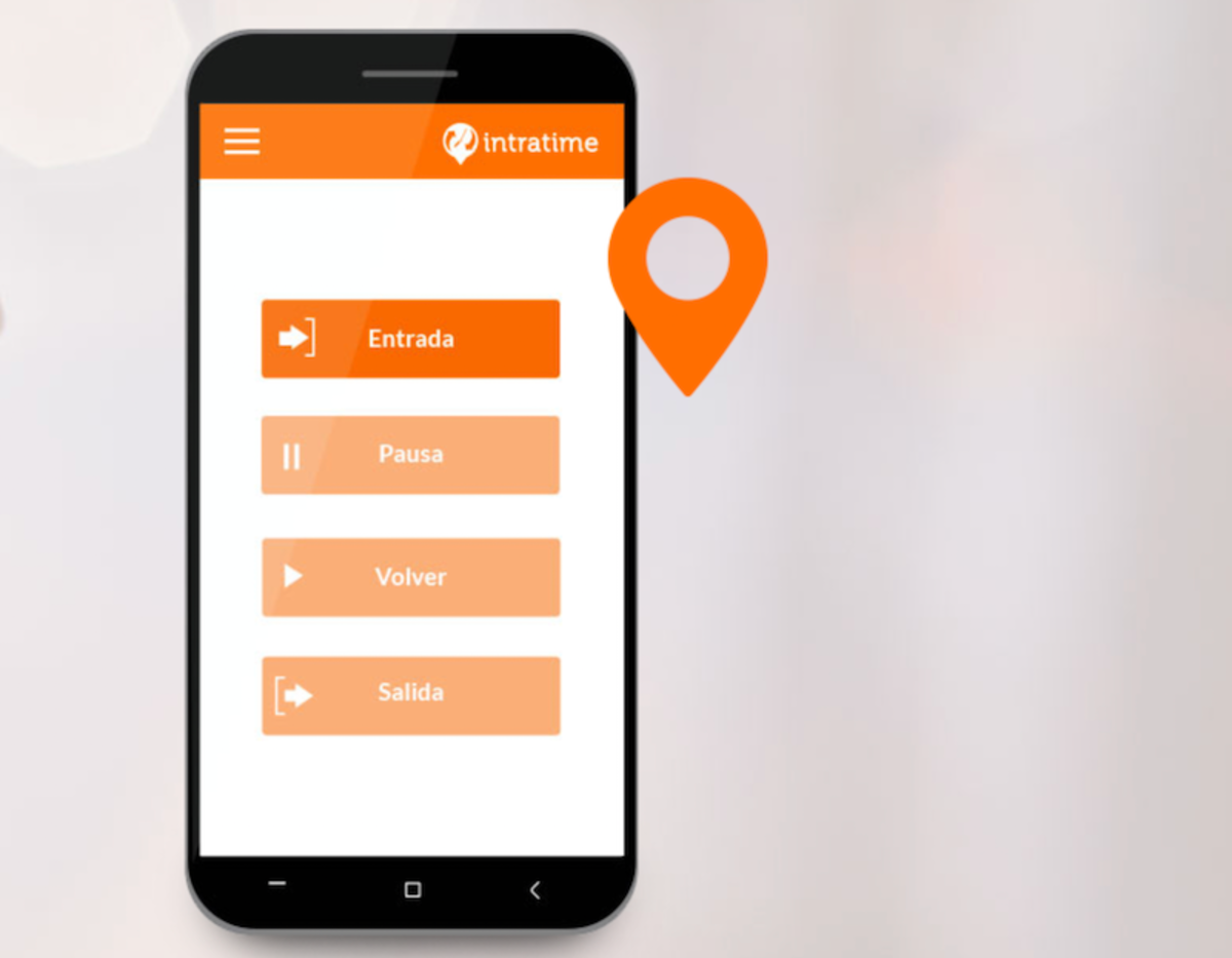Vista app Intratime