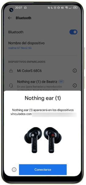 Nothing ear(1) - Auriculares Inalámbricos  Cancelación de ruido,  Auriculares inalámbricos, Auriculares