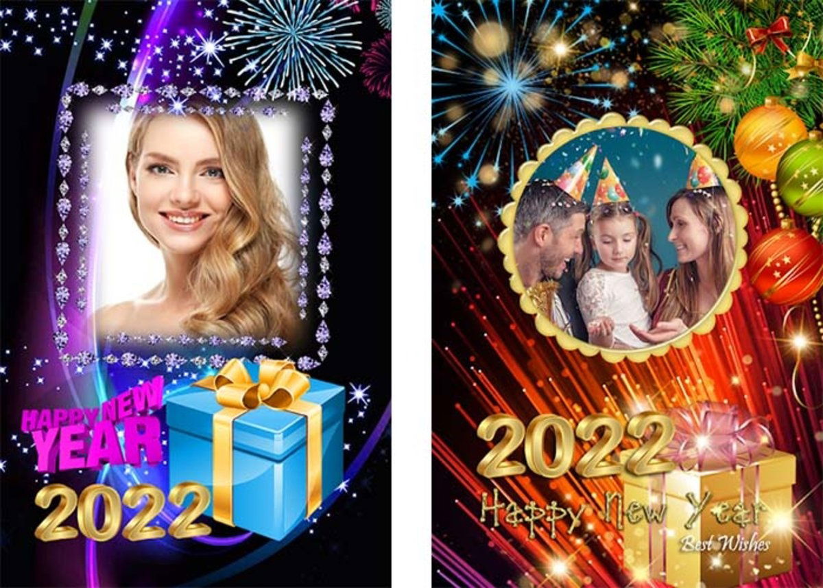 NewYear Photo Frames2022: una manera especial de despedir el año