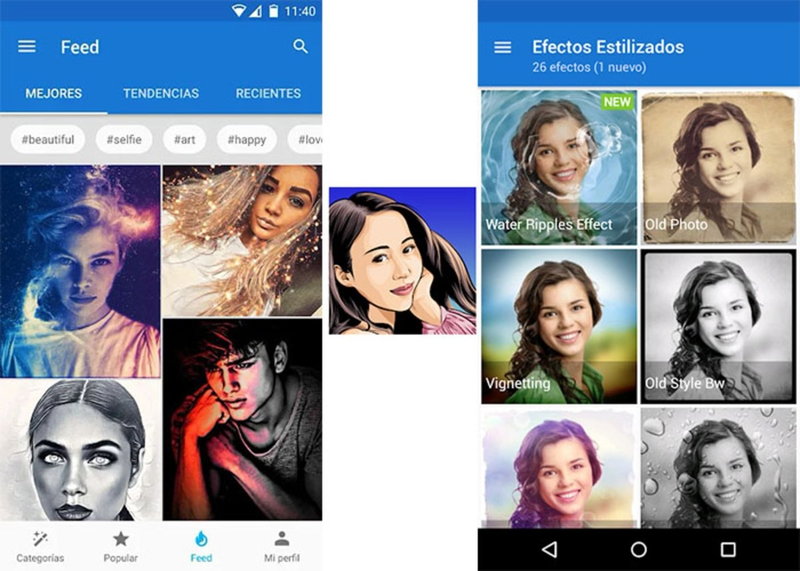 Las 5 mejores aplicaciones para convertir fotos en dibujos