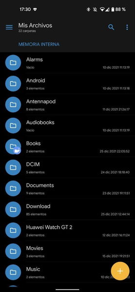 Este es el mejor explorador de archivos que he probado en Android