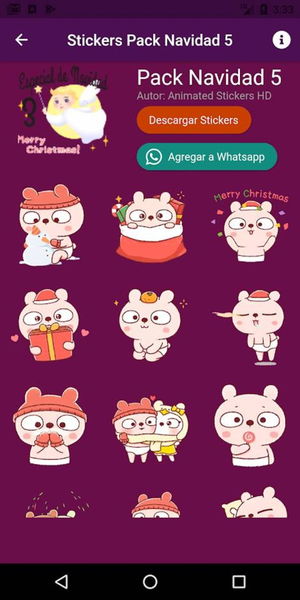 Stickers de WhatsApp para felicitar el Año Nuevo 2022 y las Navidades