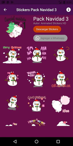 Stickers de WhatsApp para felicitar el Año Nuevo 2022 y las Navidades