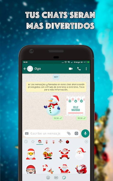 Stickers de WhatsApp para felicitar el Año Nuevo 2022 y las Navidades