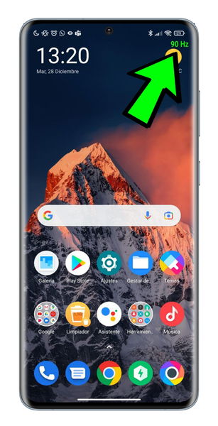 Cómo cambiar la tasa de refresco de la pantalla de tu móvil Android