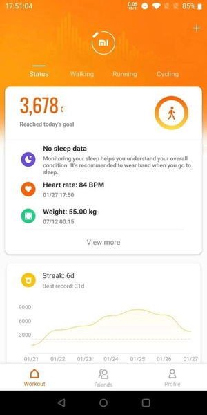 La app Xiaomi Mi Fit renueva su diseño con su última actualización