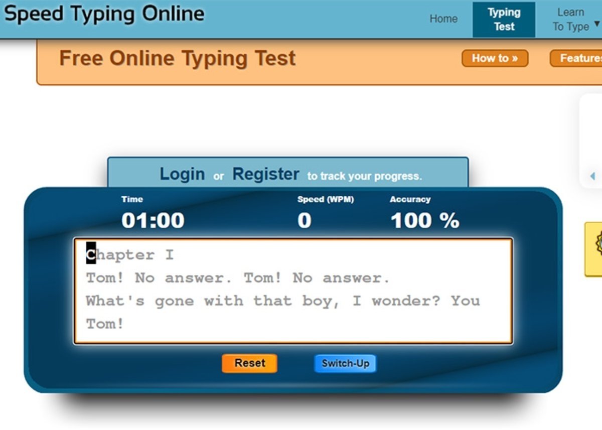 Free Online Typing Test: aprende a escribir en el teclado con esta web