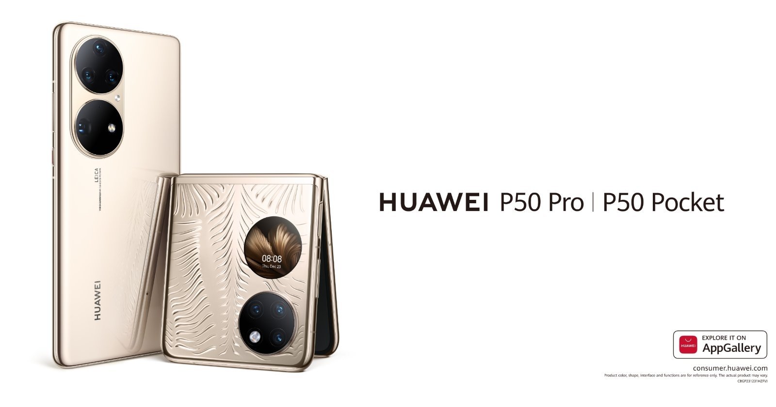 Huawei P50 Pro y Huawei P50 Pocket