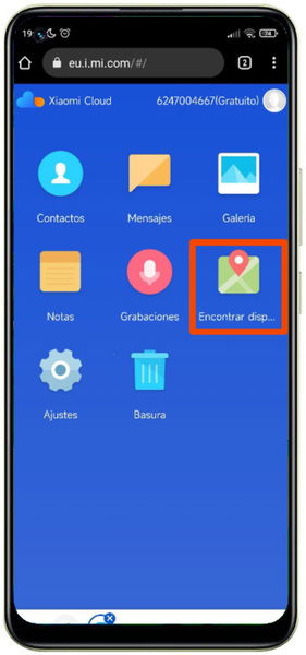 Cómo encontrar un móvil Xiaomi perdido sin instalar nada