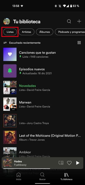 Spotify: cómo cambiar la carátula de tus listas de reproducción