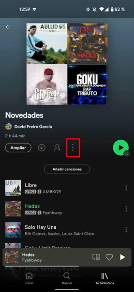 Spotify: cómo cambiar la carátula de tus listas de reproducción