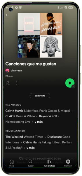 Spotify: cómo acceder a todas las canciones a las que has dado like