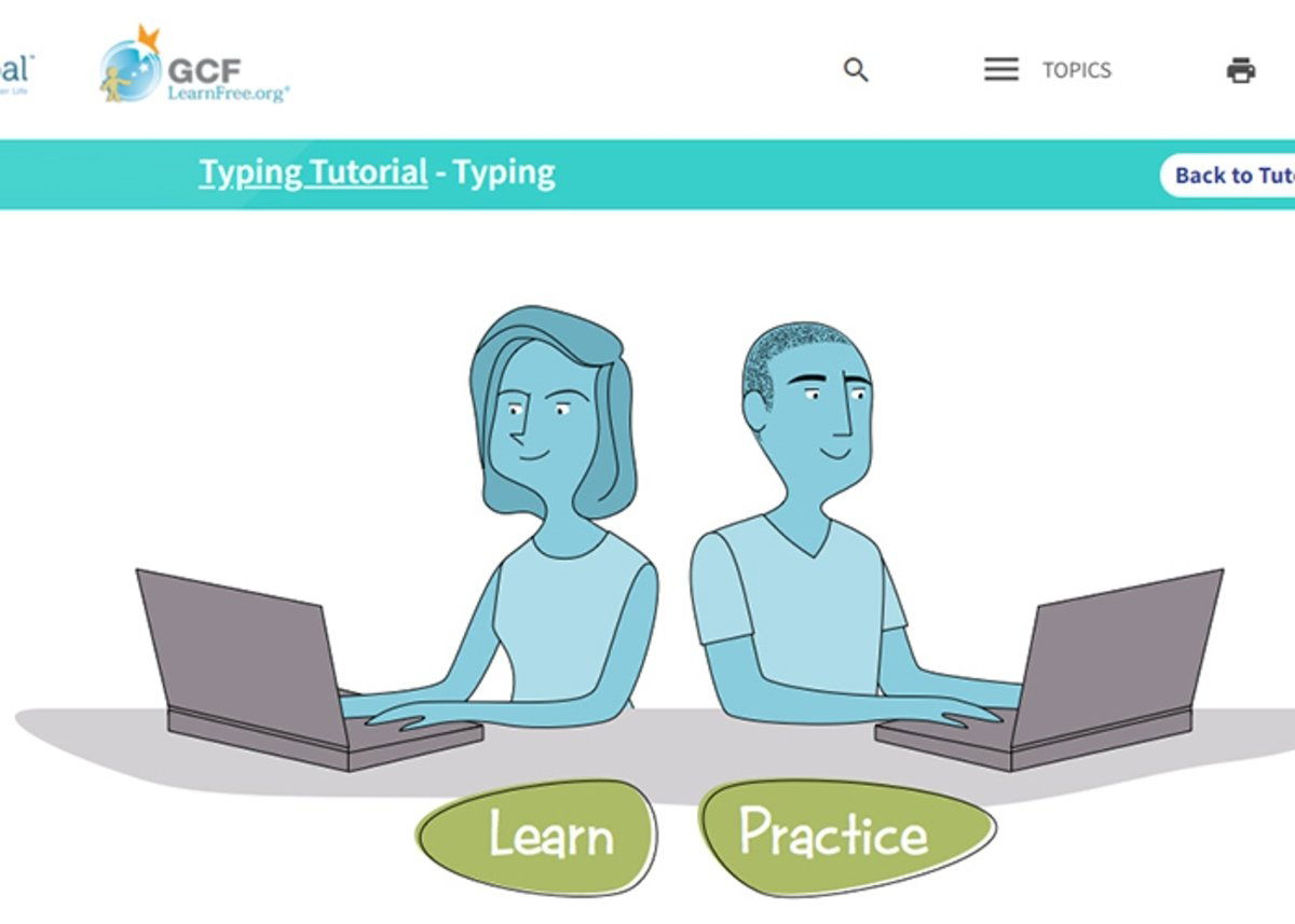 Typing Tutorial: test para aprender a escribir en el ordenador