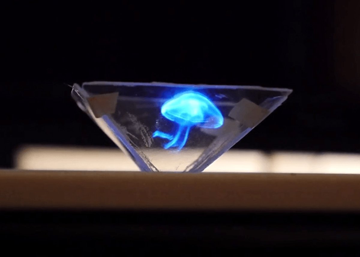 Vyomy 3D Hologram Electrified: vídeos de hologramas en 3D