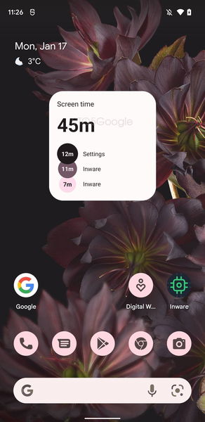 Google prepara un nuevo widget que te dirá si pasas demasiado tiempo con el móvil