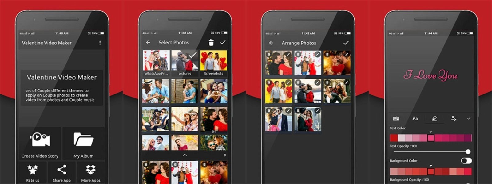 App Valentine Day Video Maker