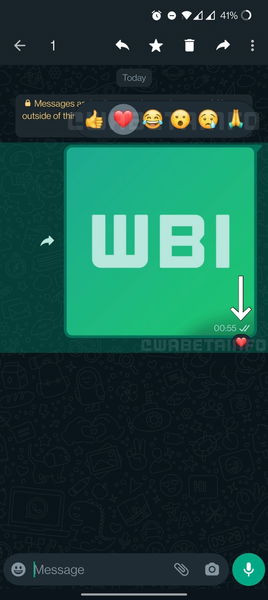 Las reacciones de WhatsApp serán un clon de las reacciones de Telegram