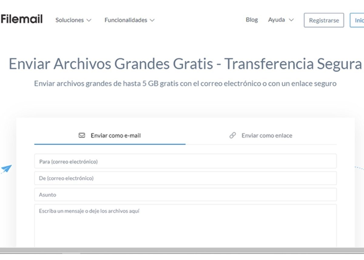 FileMail: envía archivos grandes totalmente gratis