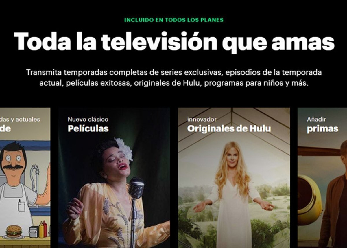 Hulu: todos los televisores que amas
