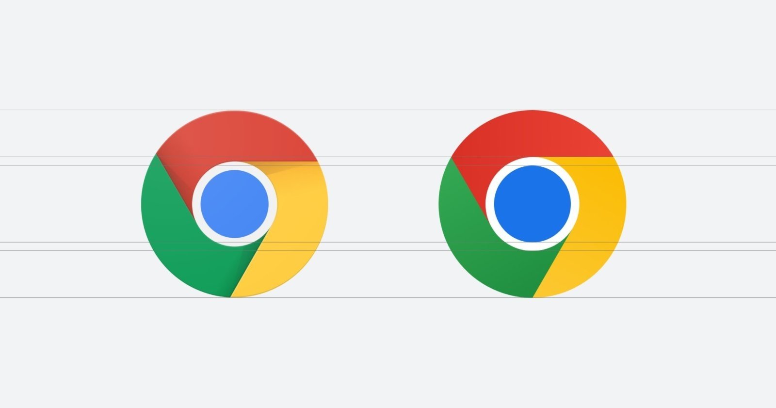 El nuevo icono de Chrome