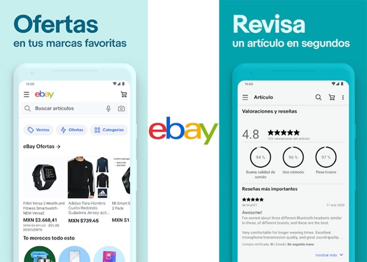 eBay: ofertas en tus marcas favoritas