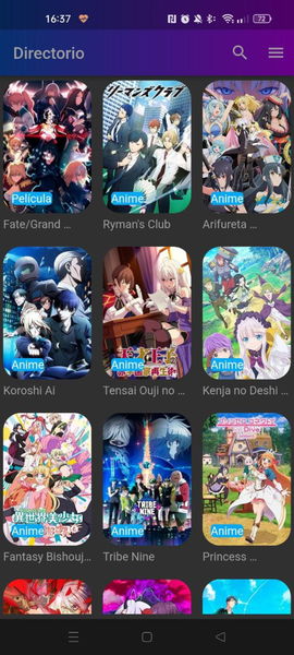 app para ver anime en línea