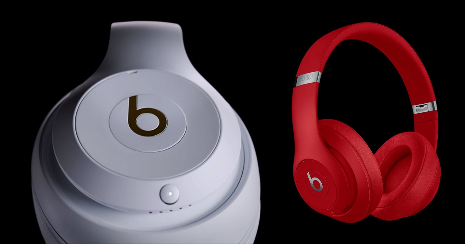 Beats Studio3 Wireless blanco y rojo
