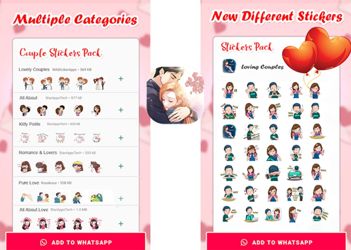 Los mejores packs de stickers para decir "Te quiero" en WhatsApp