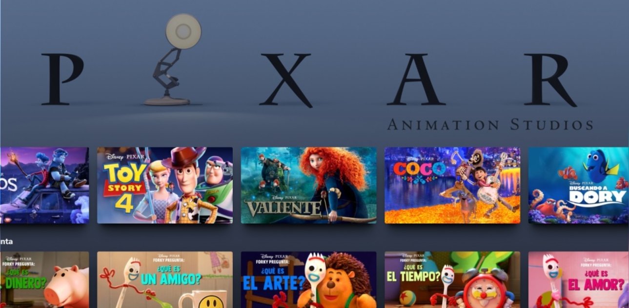 Disney Plus Pixar