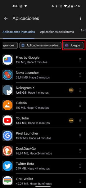 ¿Quieres liberar espacio en tu móvil? Files de Google te muestra qué aplicaciones desinstalar