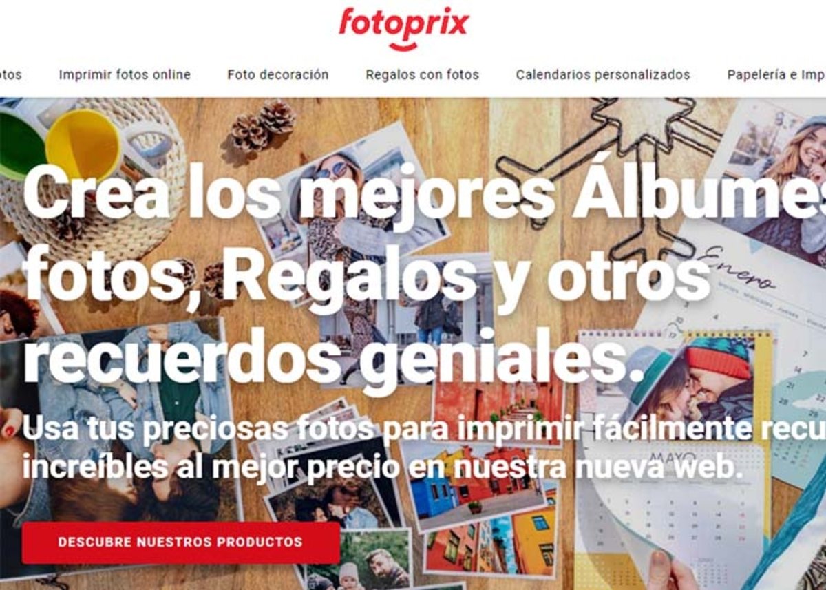 Fotoprix: crea los mejores álbumes, fotos y recuerdos 