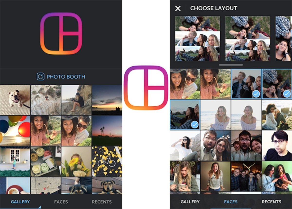Layout from Instagram: diseños bastante básicos a tus fotografías