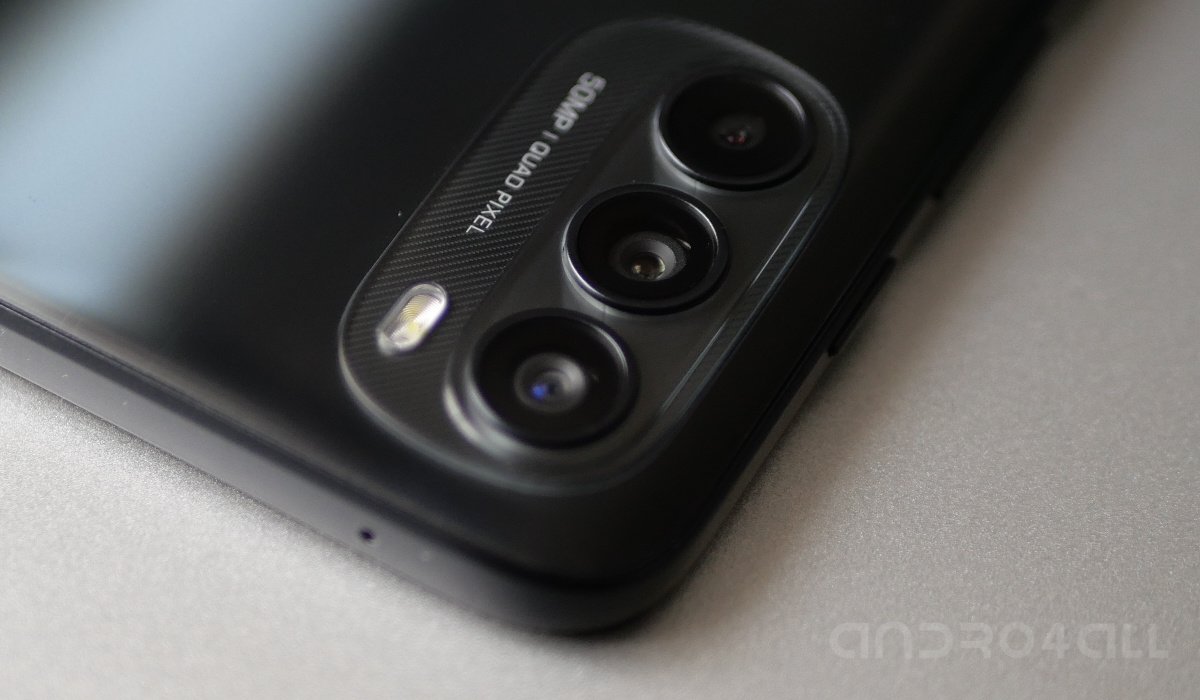Motorola moto g71 5G detalle cámaras