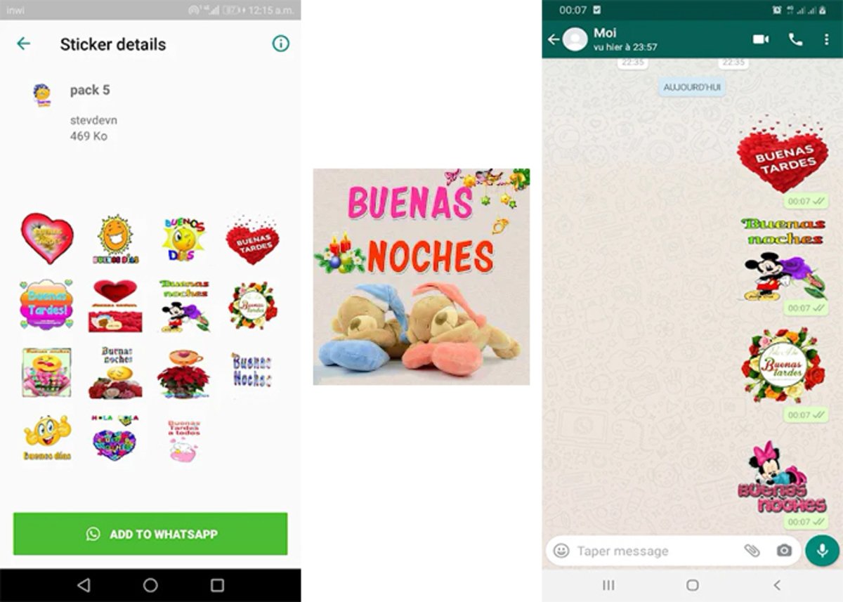 Los mejores 8 packs de stickers de WhatsApp para dar las buenas noches