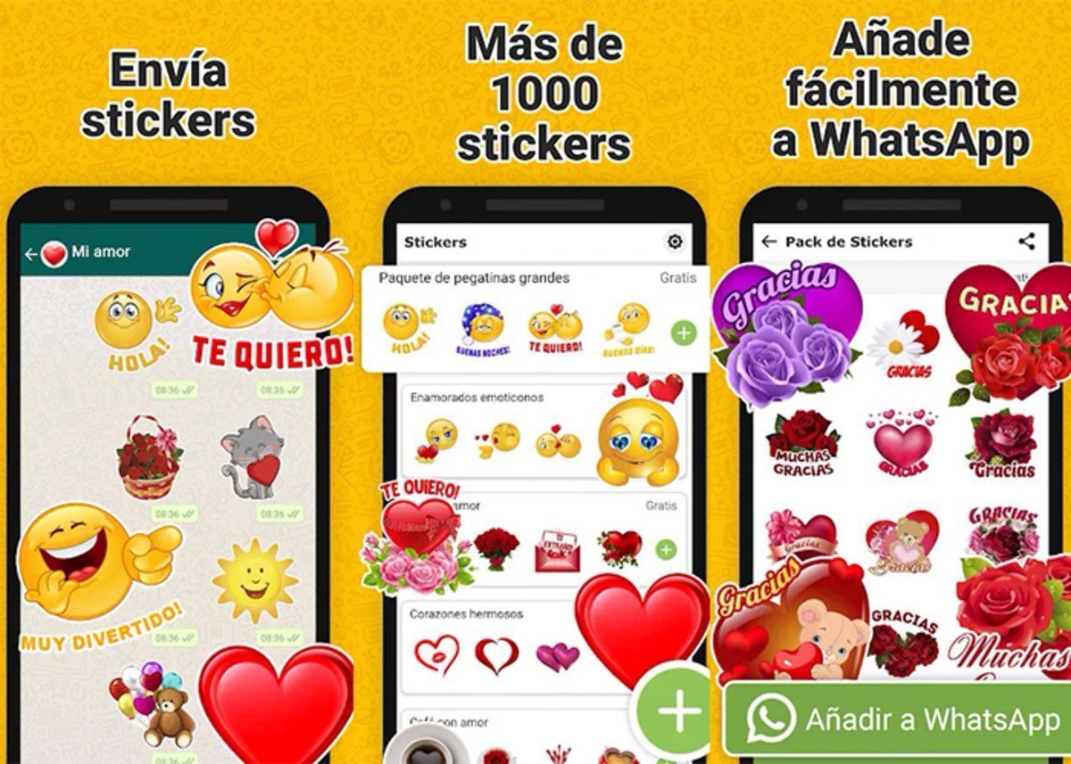 Stickers for WhatsApp: more than 1000 stickers to share