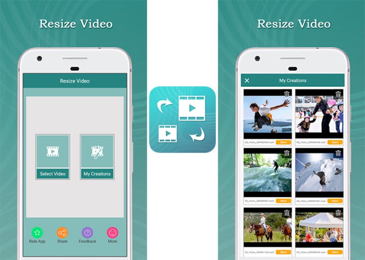 Resize Video: comprimir tus vídeos bajo un gran abanico de tamaños
