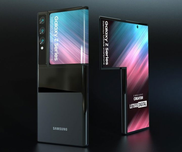 Patente de Samsung Galaxy Fold con forma de "L"