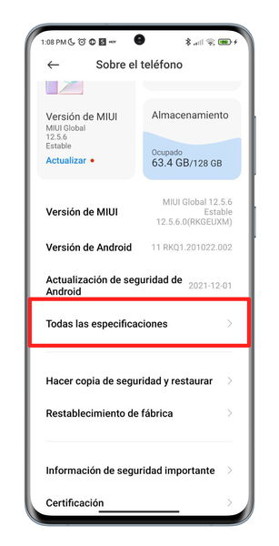 Cómo saber si tu móvil Xiaomi tiene carga rápida y está usándola