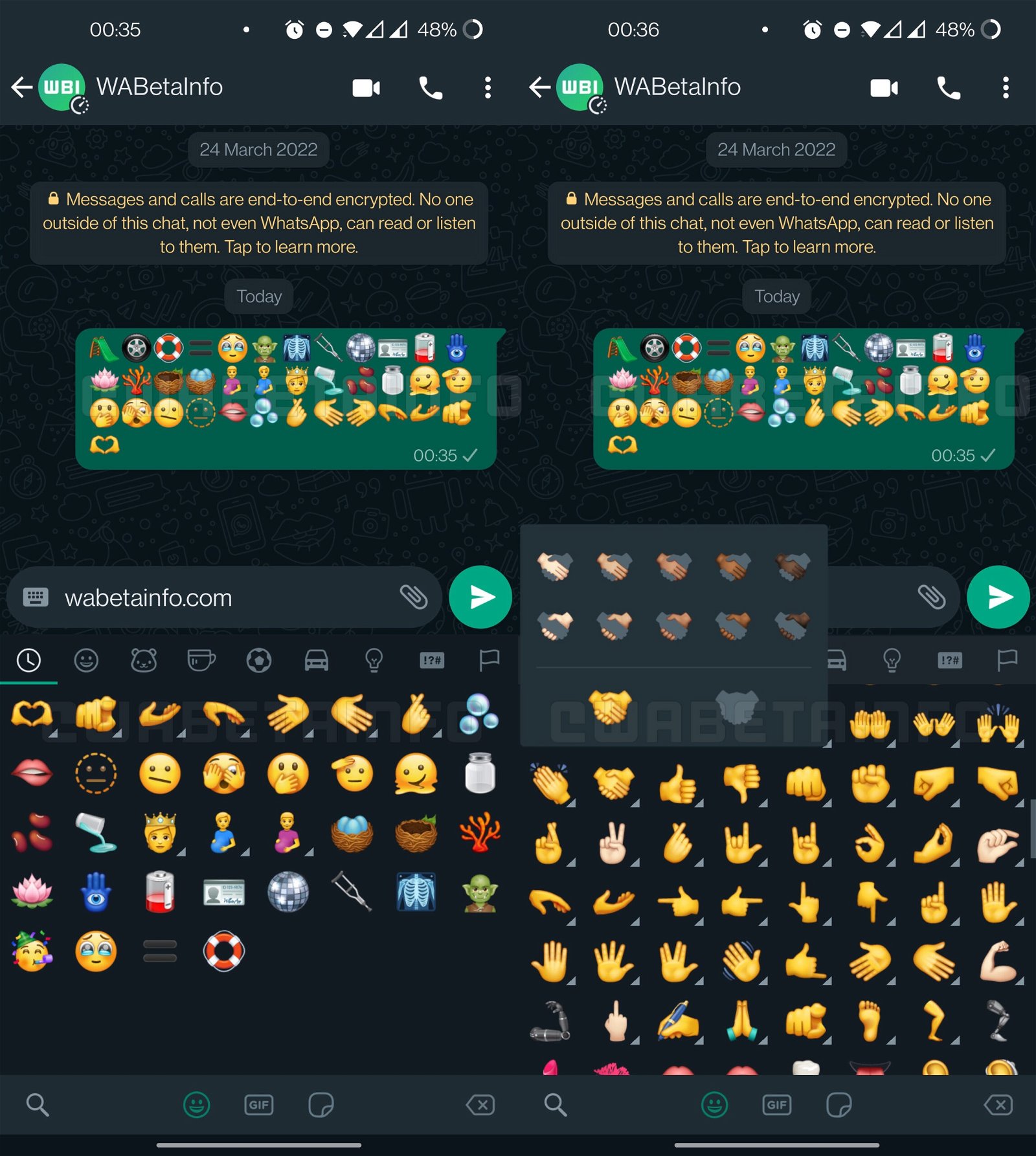 Estos son todos los nuevos emojis que llegan hoy a WhatsApp para Android