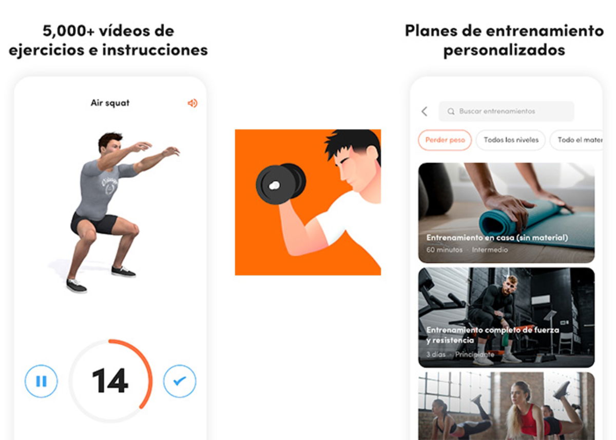 Las nueve mejores apps de ejercicio para entrenar en casa durante la  cuarentena