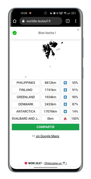 Worldle, el Wordle de adivinar países para los amantes de la geografía