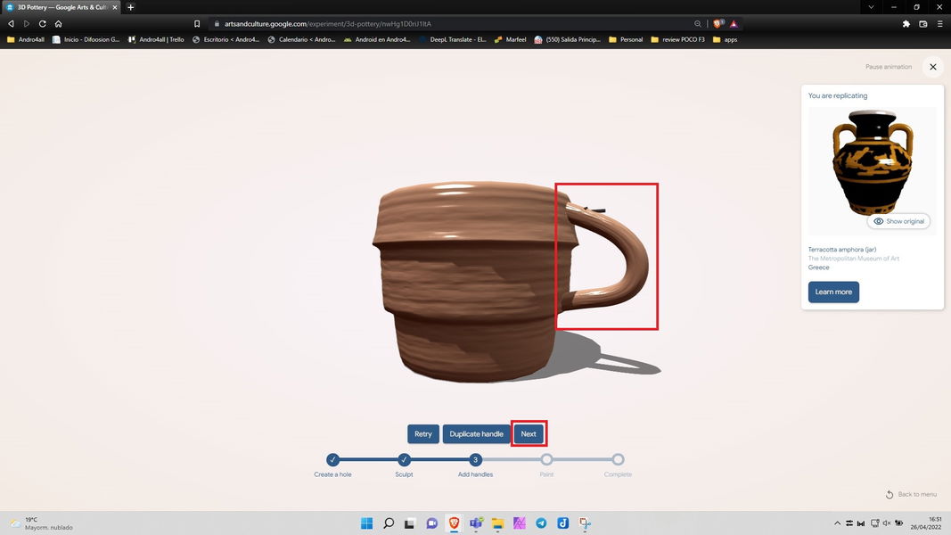 Google tiene un juego que te permite crear jarrones 3D (y es más adictivo de lo que parece)