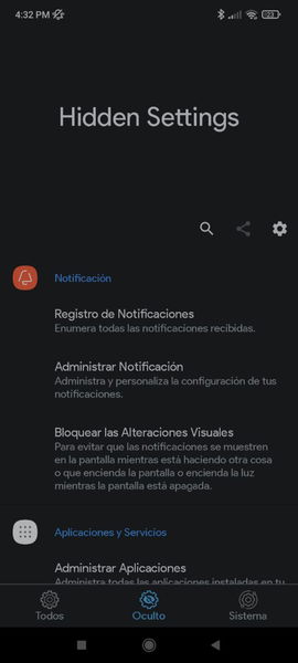 Con esta app podrás conocer todos los ajustes ocultos de tu móvil Xiaomi