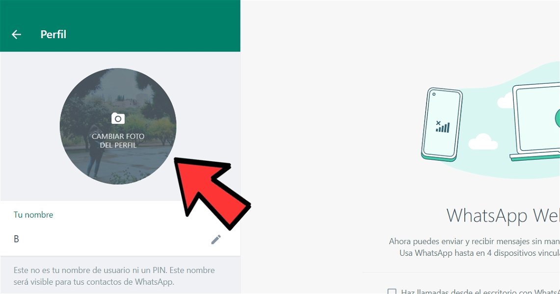 Cómo cambiar la foto de perfil en WhatsApp en móvil y PC