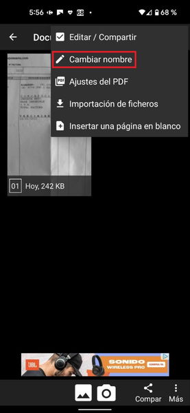 Esta es la mejor app para escanear documentos en Android