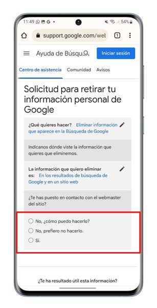 Cómo hacer que tu número de teléfono no salga en Google