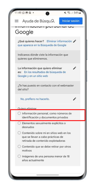 Cómo hacer que tu número de teléfono no salga en Google