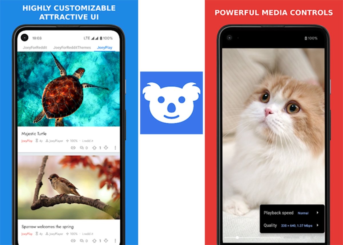 Joey for Reddit: una app para reproducir los vídeos en alta definición
